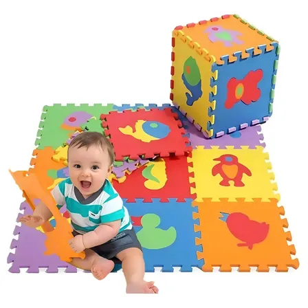 Juguetes Bebés Piso Foamy Tapete Didáctico Niños 10 Piezas