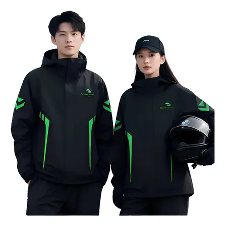 Impermeable Motociclista Reflejante Respirable Traje Lluvia