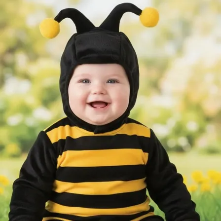 Disfraz De Abejorro Para Bebés Y Niñas - Vestuario De Abeja Para Niños - Trajes Animales Festival Primavera