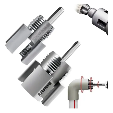 Herramienta Integrada Roscado Interior Y Exterior De Tubos