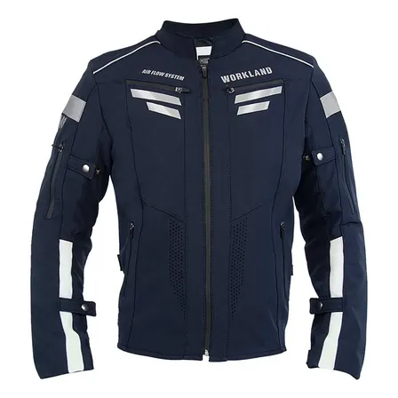 Chamarra Motociclista Hombre Protecciones Impermeable Wkl Am