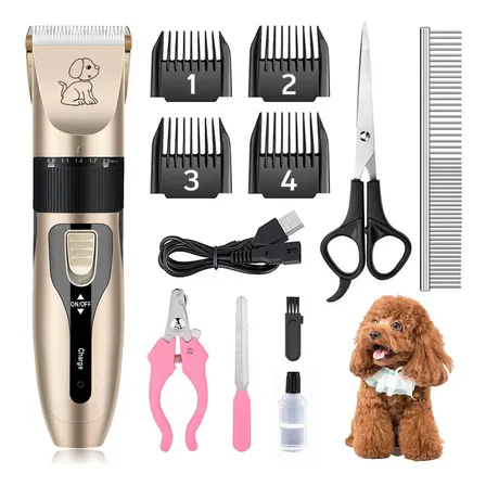 Máquina Rasuradora Cortadora Pelo Para Perros Y Gatos Lonk