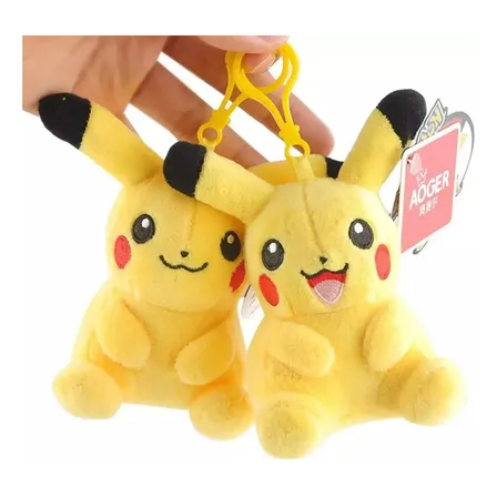 Llavero Peluche Pokémon Colgante Pikachu Original