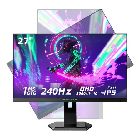 Monitor Gamer Pc Thunderobot 27'' Qhd 240hz 1ms Ajustable