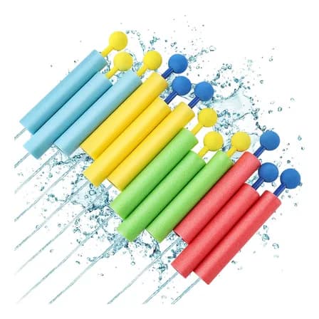 Pistola De Agua Juguete 12 Kit Tubo Lanzador Playa/alberca