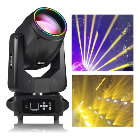 Auro Beam 380w Con Ring Beam 380 Con Cabezal Móvil Con Tira