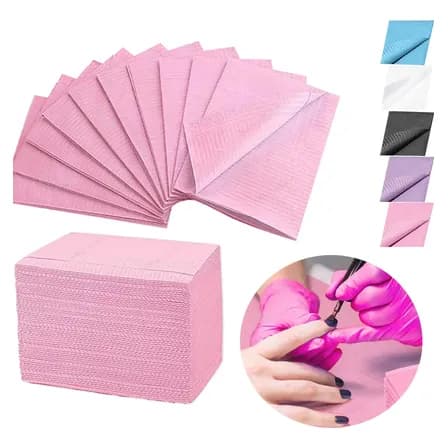 80pcs Pañuelos Toallas Desechables Campos Pestaña Uñas