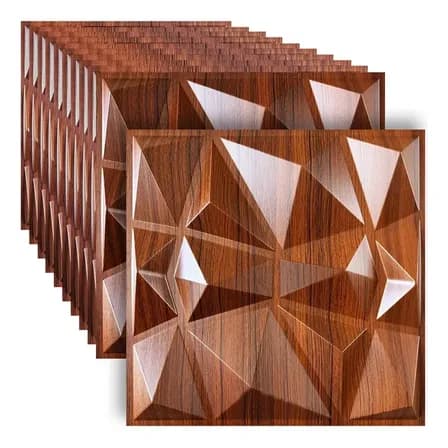 33 Piezas Paneles Decorativos Pared Pvc 3d 30x30cm