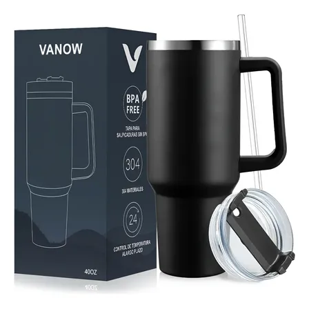 Vaso Térmico De 40oz Acero Inoxidable