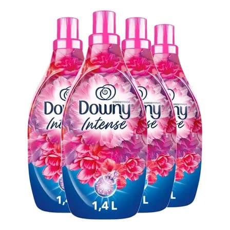 Pack X4 Suavizante Para Ropa Downy Aroma Intense Floral 5.6l