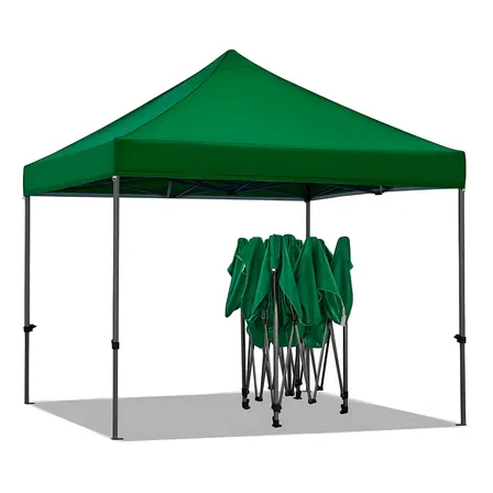 Toldo Bakam 3x3 Color Negro Lona Verde Plegable