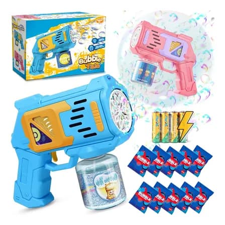 Pistola De Burbujas Para Niños, Maquina De Burbujas Eléctric