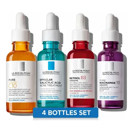 Kit Vitamina C10 Salicylic Acid Retinol B3 Niacinamide 10