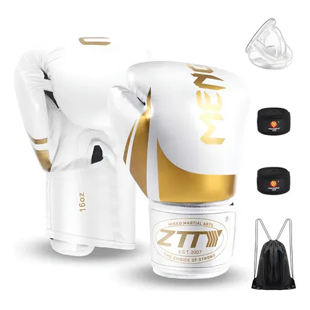 Guantes De Boxeo Con Correa De Velcro Para Kickboxing Mma