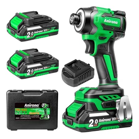 Atornillador De Impacto Inalámbrico 20v Anirona Promax 2108