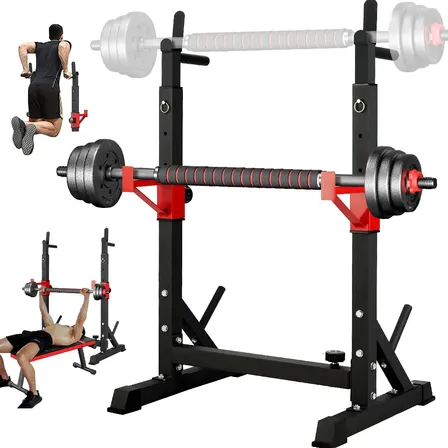 Estacion De Sentadilla Y Pecho Banco De Ejercicio Gym Vitime