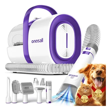 Oneisall Aspiradora Aseo Mascota Con Molinillo De Uñas 1.5 L