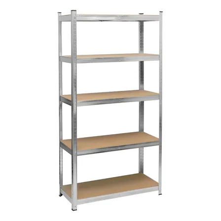 Estante Baño Metálico Guardex 5 Niveles Ajustable Resistente A La Humedad Soporta 125kg Braford