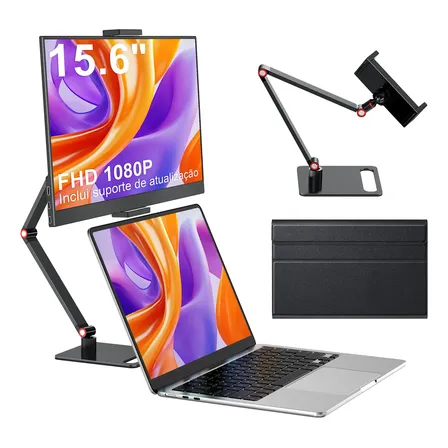 Monitor Portátil 15,6'' Pantalla Vesa P/usb C Hdmi+soporte