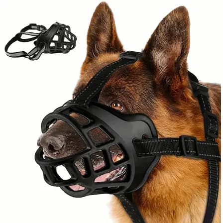 Bozal Polímero Resistente Grueso Alta Calidad Perro Grande