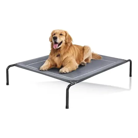 120*90*20 Cm Cama De Perro Elevada Portátil Extra Grande Xl