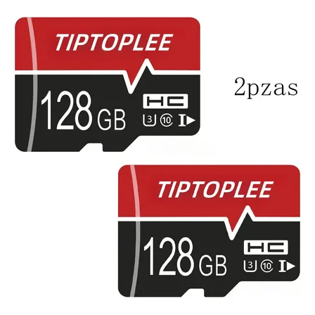 Tarjeta De Memoria Microsd 128gb Alta Velocidad 90mb/s Clase 10 Uhs-i Para Celular Y Cámara