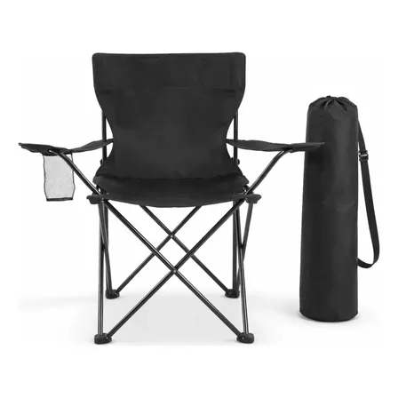 Silla Jolbird Plegable Gnbhc01 De Playa Alberca Camping Pesca 1 Pz Negro