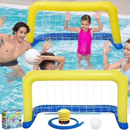 Juego De Juguetes Flotadores De Piscina, Incluye Puerta