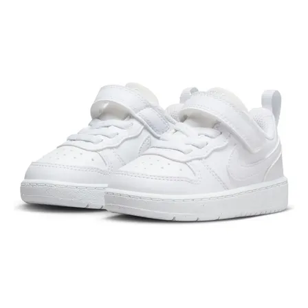 Tenis Bebe E Infantil Nike Court Borough Low Recraft Blanco