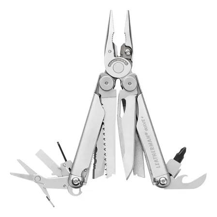 Multiherramienta Wave Plata Plus Leatherman Plateado