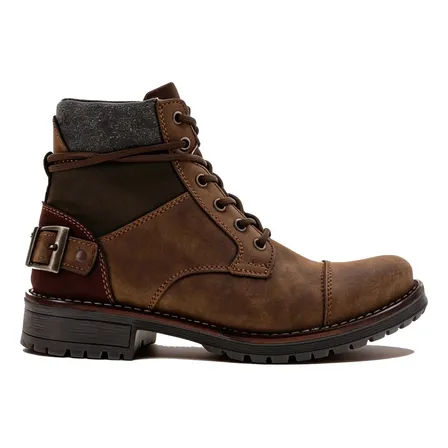 Botas Para Hombre Tacticas Industriales Cafe Erez