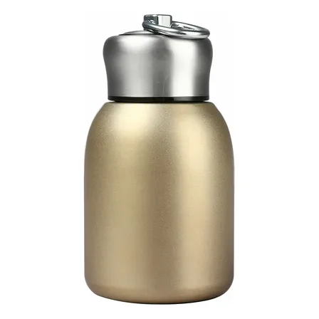 Mini Termo Botella De Agua De Acero Inoxidable Portátil