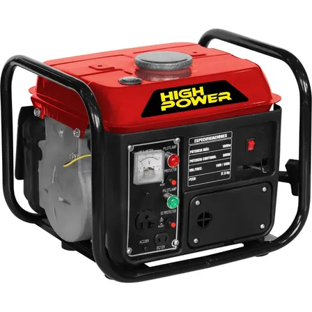 Generador Portatil 1000w 127v/60hz 2hp High Power Gg-1000