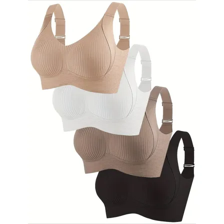 4pz Brasier Push Up Sin Varilla, Sin Costuras, Anticaída