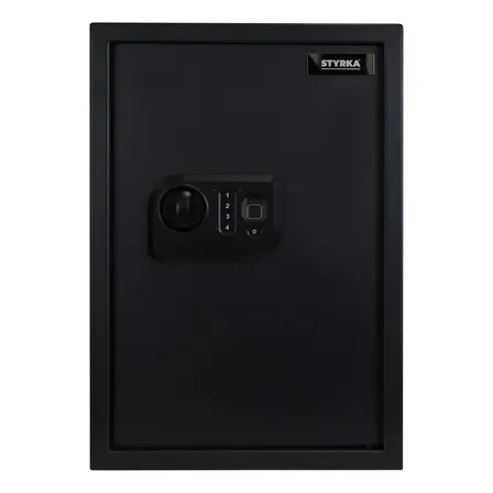 Caja Fuerte Biométrica Súper Styrka Color Negro