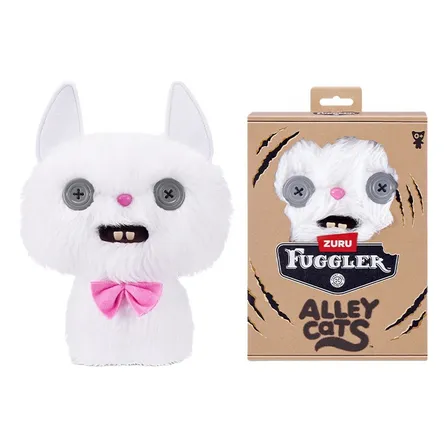 Juguetes De Peluche Fuggler Alley Cat White Cheezee Monste
