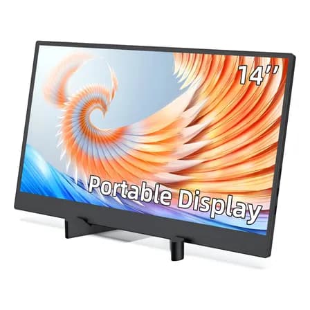 Monitor Portátil Con Pantalla De Computadora Hd De 14 Pulgad