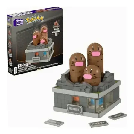 Mega Pokémon Juguete Construcción Minifigura Dugtrio 350 Pzs