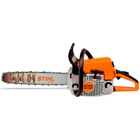 Motosierra Stihl Ms 250 3.1 Hp 2 Tiempos 20 PuLG 45.4cc Color Blanco / Naranja