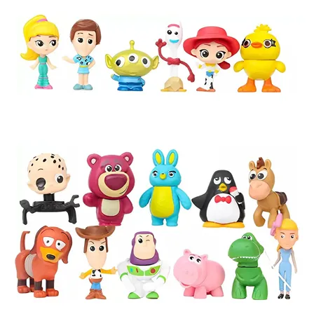 Juguetes Toy Story Coleccion 17 Pzas Mini Buzz Woody
