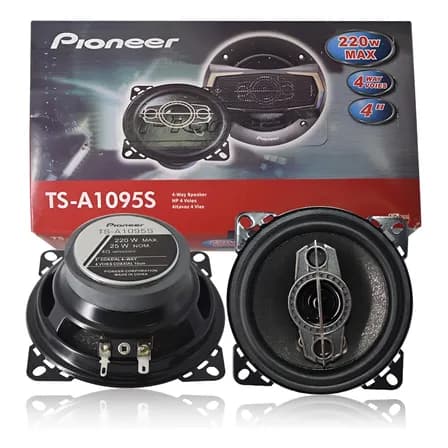 Pioneer Bocinas 4in Coaxial Para Carro Auto 4 Vías Car Audio