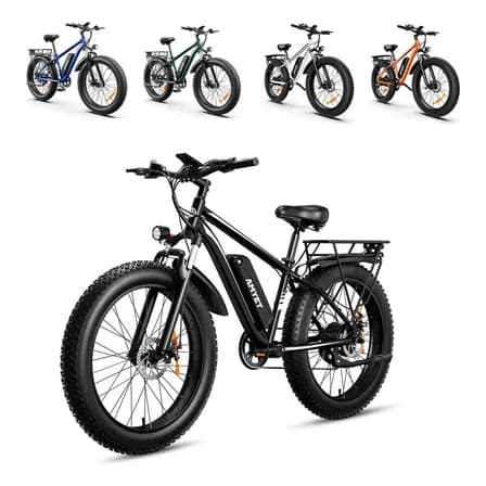 Bicicleta Eléctrica 7 Velocidades 1500w 50km/h 48v Amyet E26