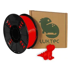 1kg filamento Pla impresión 3d 1.75mm Luktec calidad premium color rojo