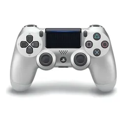 Control joystick inalámbrico Sony PlayStation Dualshock 4 Wireless controller silver