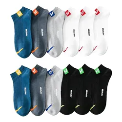 12 Pares Calcetines Cortos Hombres Dama Unisex Elástico