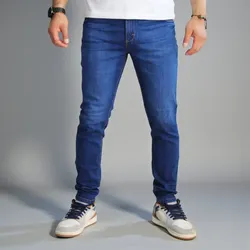 Pantalon Skinny De Mezclilla Strech John Silver Para Hombre